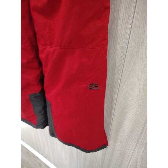Arctic Men's Snow Pants Red Size M Regular Fit Winter Skiing Snowboarding Warm - Picture 3 of 8